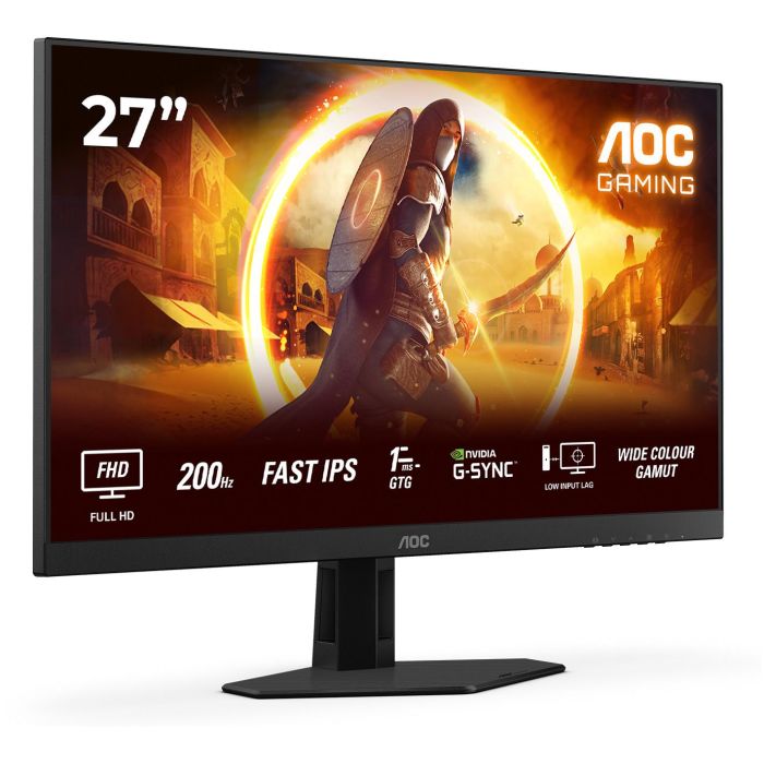 AOC 27G4HRE Monitor Gaming 27 Pulgadas Full HD Fast IPS 1ms 200Hz HDMI DP 1 AOC 27G4HRE Monitor Gaming 27 Pulgadas Full HD Fast IPS 1ms 200Hz HDMI DP 1