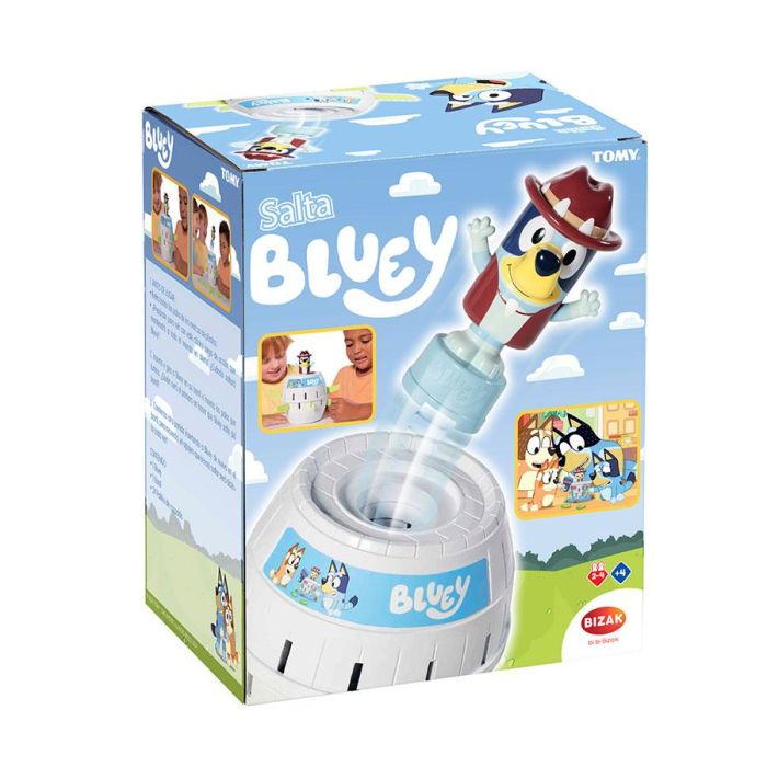 Bizak 30693659 Salta Bluey Juego de Mesa Habilidad y Acción - ¡Haz saltar a Bluey! Contiene figura, 2-4 jugadores, +4 años 3 Bizak 30693659 Salta Bluey Juego de Mesa Habilidad y Acción - ¡Haz saltar a Bluey! Contiene figura, 2-4 jugadores, +4 años 3