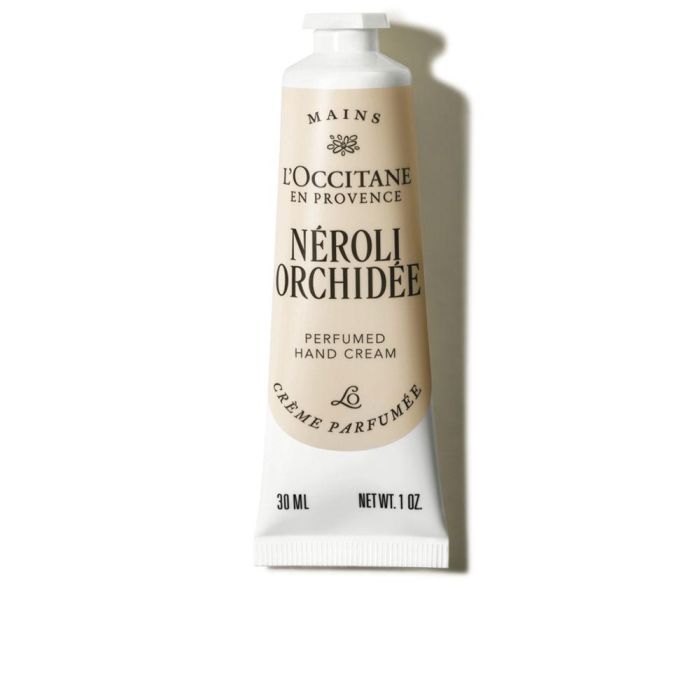 L'Occitane En Provence Crema de Manos Nerolí & Orquídea con Aceite de Almendras Dulces 30 ml Hidratante y Suavizante