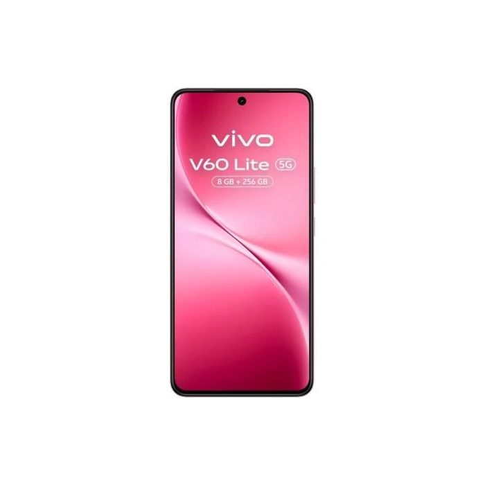 Vivo V60 Lite 5G Smartphone 8GB/256GB 6.77" Rosa con Cargador 90W y Buds