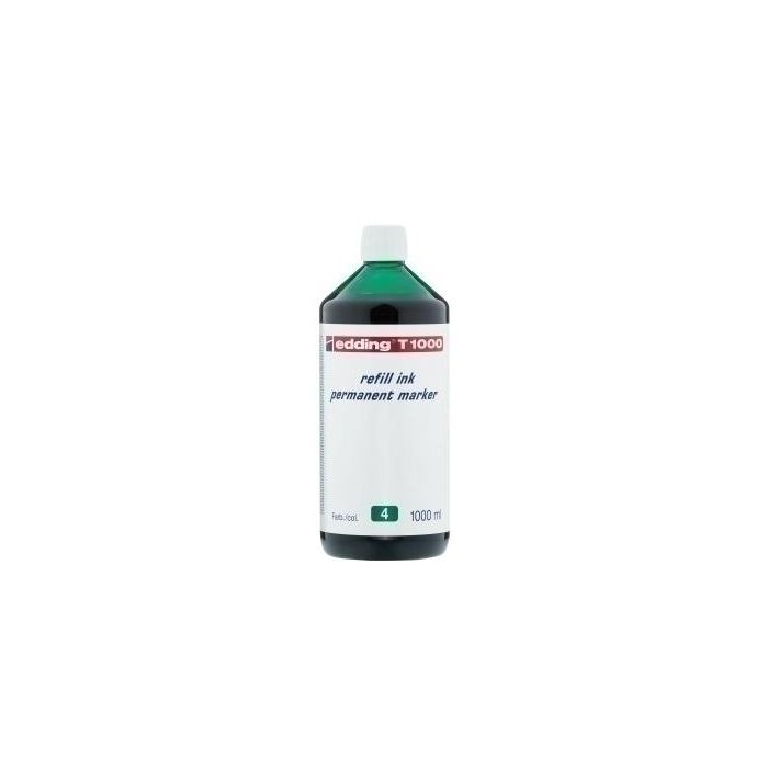 Tinta Rotulador Edding Frasco 1 Litro T1000 Verde
