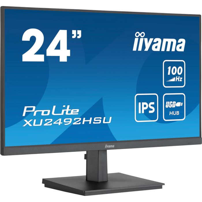 iiyama Monitor ProLite XU2492HSU-B6 23.8" Full HD IPS 100Hz 0.4ms MPRT Negro 0 iiyama Monitor ProLite XU2492HSU-B6 23.8" Full HD IPS 100Hz 0.4ms MPRT Negro 0