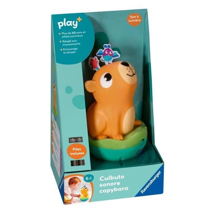 Ravensburger -PLAY + -Capybara sonido cayendo - A partir de 6 meses - Versión francesa - 34019 4 Ravensburger -PLAY + -Capybara sonido cayendo - A partir de 6 meses - Versión francesa - 34019 4