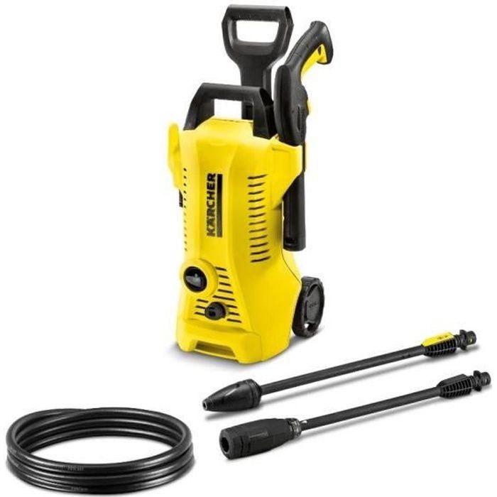 Karcher K2 Power Control Hidrolimpiadora con ruedas, manguera alta presión 5m, lanza Vario Power, boquilla giratoria, 3 niveles presión y modo detergente 0 Karcher K2 Power Control Hidrolimpiadora con ruedas, manguera alta presión 5m, lanza Vario Power, boquilla giratoria, 3 niveles presión y modo detergente 0