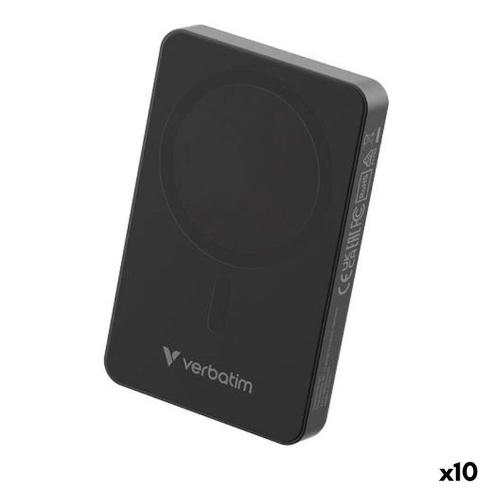 Power Bank Verbatim Negro 10000 mAh (10 Unidades)