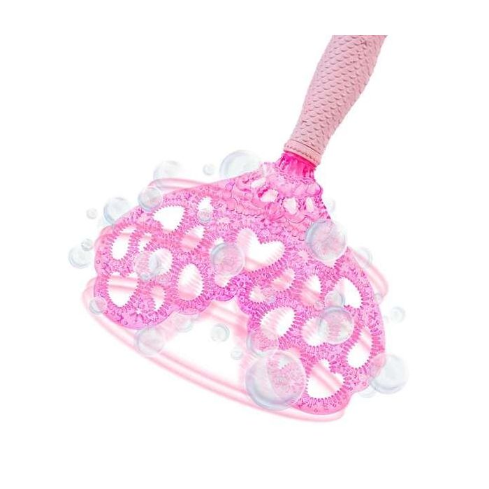 Muñeca sirena barbie fantasía pompas de jabón 32x25x6 cm 7