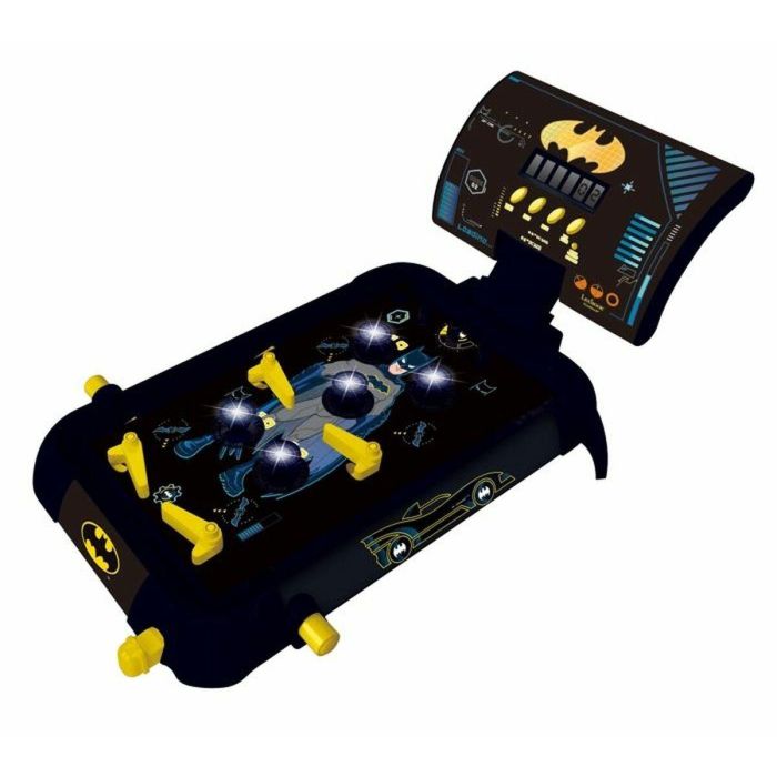 Lexibook Máquina de Pinball Electrónica Batman con Luz y Sonido, Pantalla LCD, 4 Flippers y 5 Obstáculos Iluminados para Niños +5 Años 3