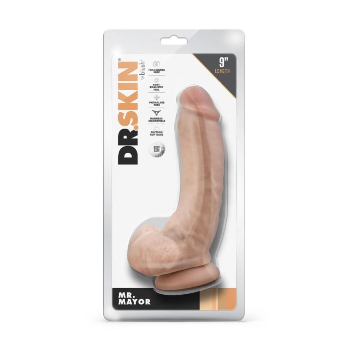Consolador Realista Blush Dr Skin PVC Ø 5 cm (16,5 cm) 1