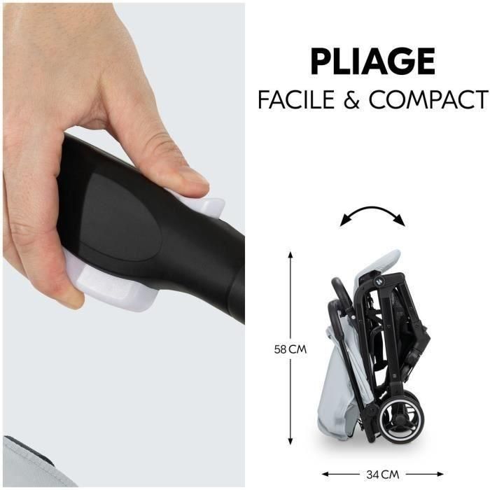 HAUCK HAU1731560804245 Cochecito Compacto Travel N Care Simba 4 Ruedas Plegado con una Mano 5 HAUCK HAU1731560804245 Cochecito Compacto Travel N Care Simba 4 Ruedas Plegado con una Mano 5