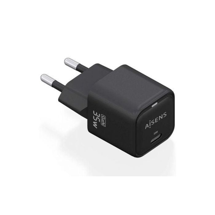 Cargador de Pared Aisens ASCH-35W1P023-BK Negro 35 W (1 unidad) 0 Cargador de Pared Aisens ASCH-35W1P023-BK Negro 35 W (1 unidad) 0