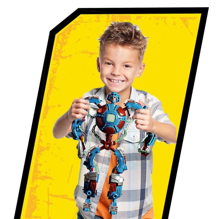 Bandai Figura Aleatoria Gigabots - Robots Transformables, 6 Modelos para Coleccionar, 33 Piezas, 30cm 1 Bandai Figura Aleatoria Gigabots - Robots Transformables, 6 Modelos para Coleccionar, 33 Piezas, 30cm 1