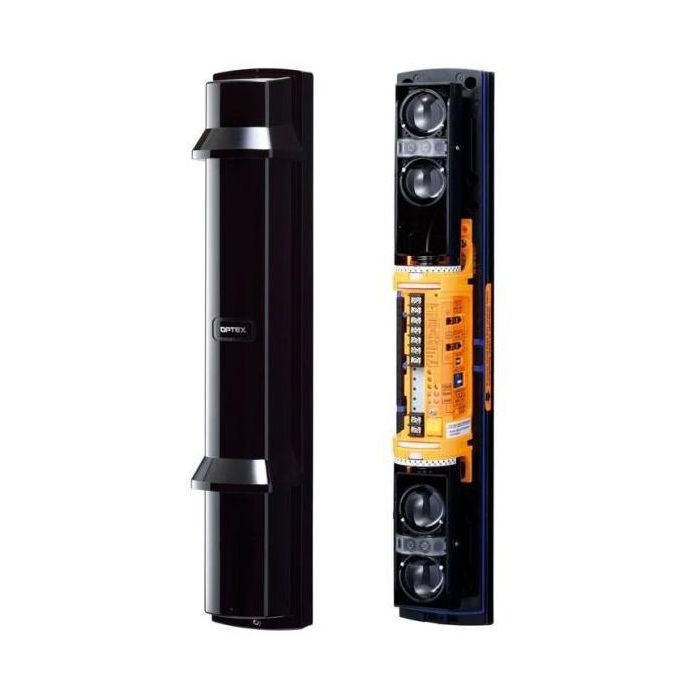 Optex SL-650QDP Detector de Infrarrojos de Haz Cuádruple 200m / 650ft para Exterior IP65 Negro