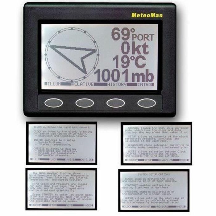NASA NAS0609722871280 Barómetro electrónico Meteoman 2 NASA NAS0609722871280 Barómetro electrónico Meteoman 2