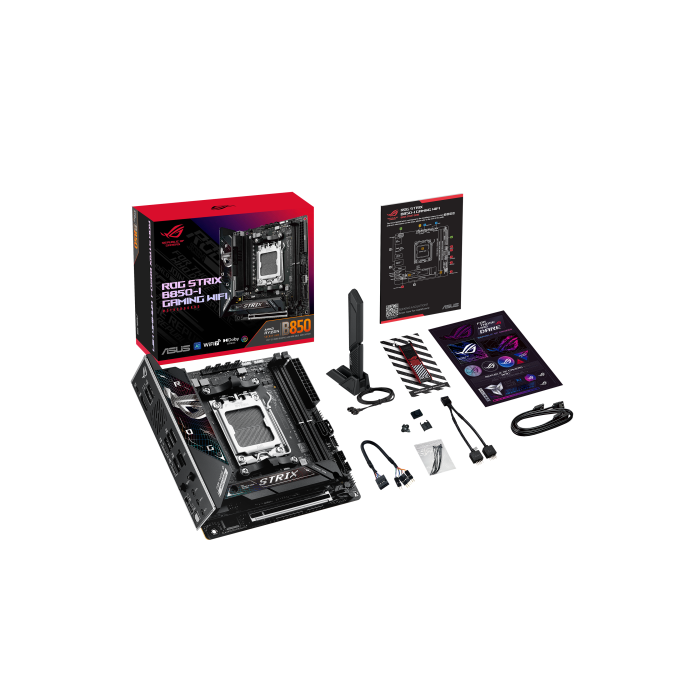 ASUS ROG STRIX B850-I Gaming WiFi Placa Base, AMD B850, Socket AM5, DDR5, WiFi 7, Bluetooth 5.4 18 ASUS ROG STRIX B850-I Gaming WiFi Placa Base, AMD B850, Socket AM5, DDR5, WiFi 7, Bluetooth 5.4 18