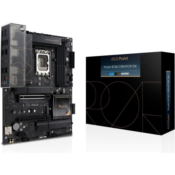ASUS PROART B760-CREATOR DDR4 Placa Base LGA 1700 Intel B760 DDR4-SDRAM ATX para Intel Core i3/i5/i7/i9 0 ASUS PROART B760-CREATOR DDR4 Placa Base LGA 1700 Intel B760 DDR4-SDRAM ATX para Intel Core i3/i5/i7/i9 0