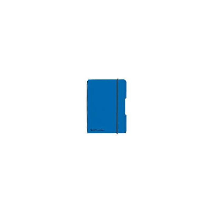 Herlitz Notizheft my.book flex A6 PP 40Bl. kariert blau 1 Herlitz Notizheft my.book flex A6 PP 40Bl. kariert blau 1