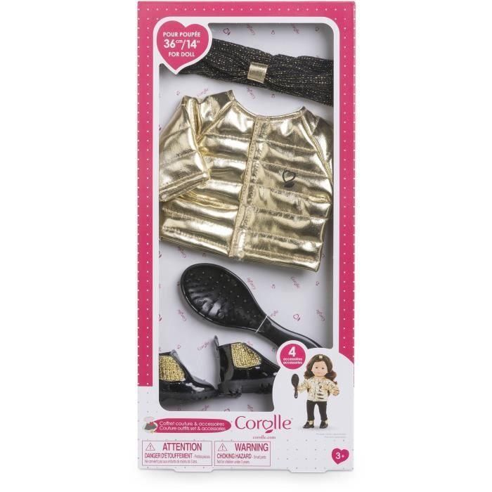 Caja de Alta Costura y Accesorios - COROLLE - 4 accesorios - para muñeca Ma Corolle de 36cm - a partir de 3 años 1 Caja de Alta Costura y Accesorios - COROLLE - 4 accesorios - para muñeca Ma Corolle de 36cm - a partir de 3 años 1