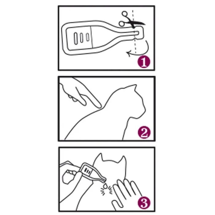 Vetocanis Pipetas Spot On Anti-pulgas y Anti-garrapatas para Gato 4