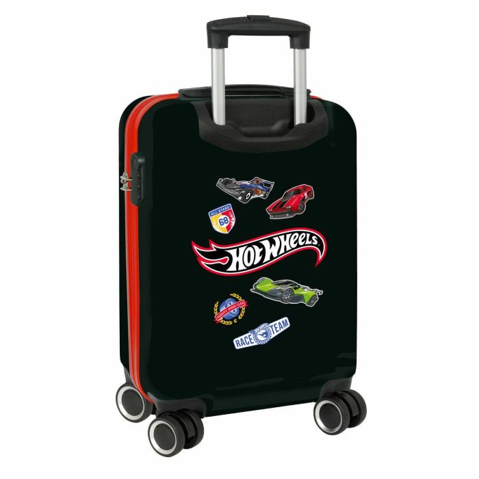 Hot Wheels Trolley Cabina 20" Rígida 34,5x55x20 cm para Niños +3 Años Maleta de Viaje Ruedas Asa Extensible 5