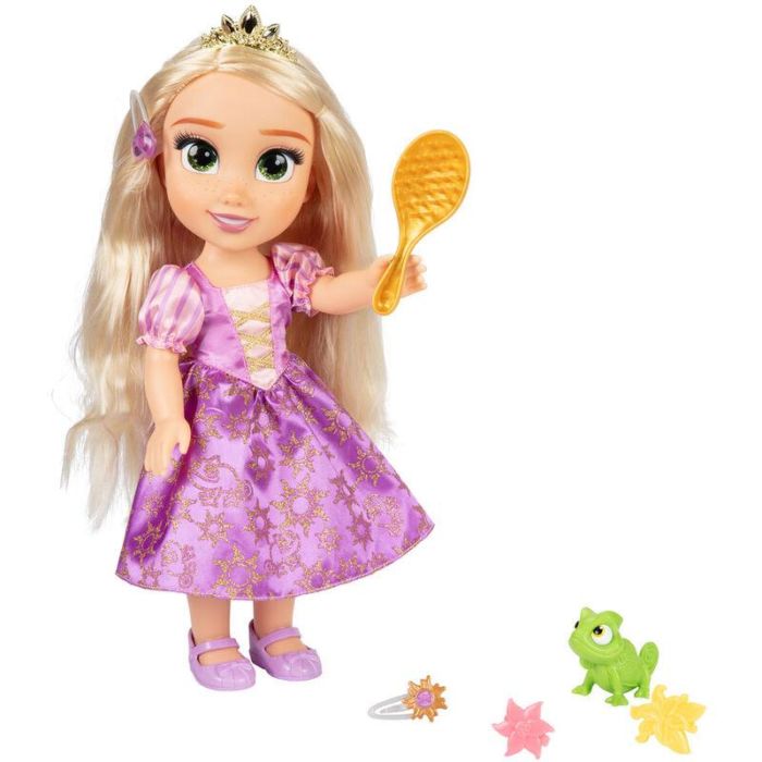 Jakks Pacific 224946 Muñeca Princesa Disney Rapunzel Musical Canta y Habla en Castellano, 38cm Incluye Pascal y Accesorios 2 Jakks Pacific 224946 Muñeca Princesa Disney Rapunzel Musical Canta y Habla en Castellano, 38cm Incluye Pascal y Accesorios 2