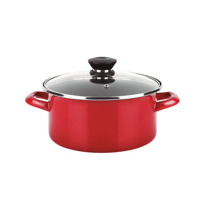 Fagor Olla Optimax Acero Aisi 430 Ø18x10 cm, Antiadherente Xylan Plus, Apta para Todo Tipo de Fuegos