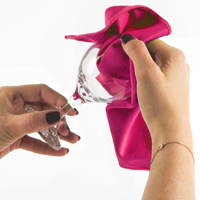 Je cherche une Idee Juego 2 Paños Vidrio Microfibra 30x30 cm 2