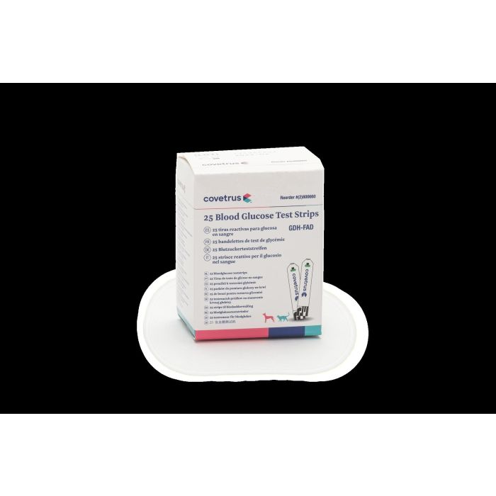 Covetrus Tiras Para Medidor De Glucosa 25 Tiras, Calibración con Solución 2800661