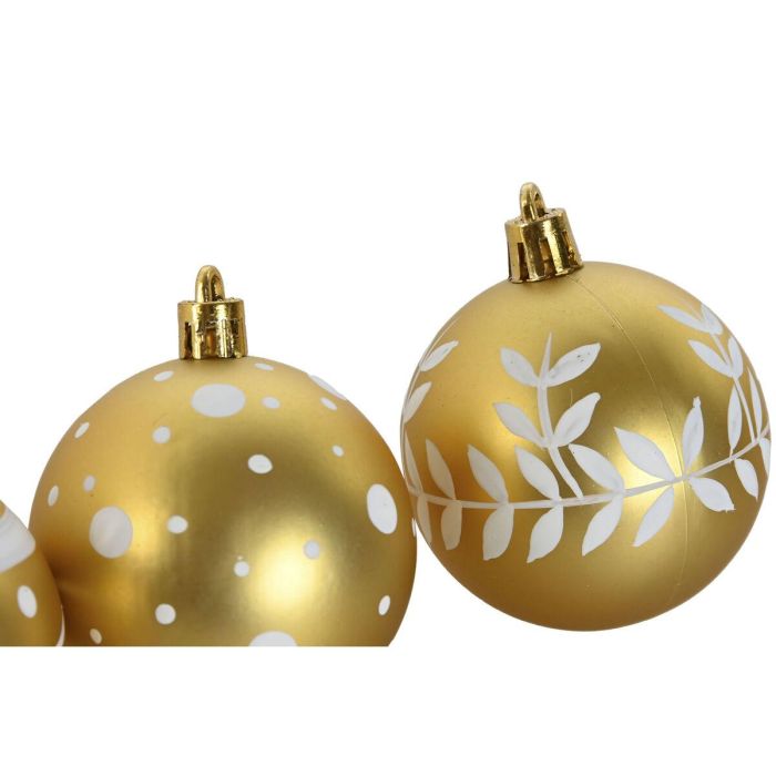 Bolas de Navidad Home ESPRIT Rojo Dorado PVC 25 x 6 x 25 cm (16 Piezas) 2 Bolas de Navidad Home ESPRIT Rojo Dorado PVC 25 x 6 x 25 cm (16 Piezas) 2