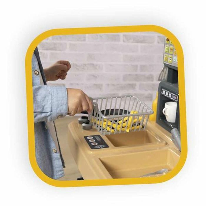 Smoby Food Corner Restaurant Juguete de Imitación para Niños Cocina con Lector CB y 29 Accesorios 3
