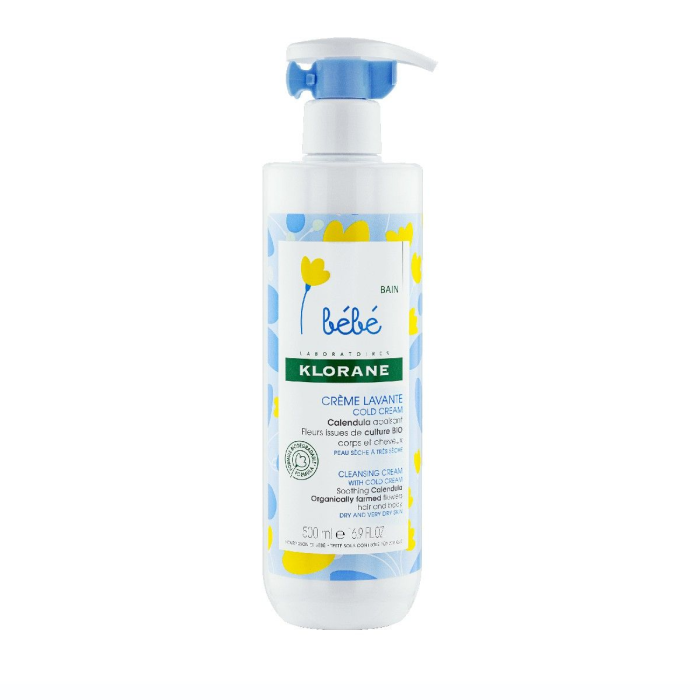 Klorane Bébé Crema Limpiadora Cara Y Cuerpo