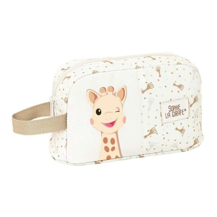 Portadesayunos Safta Termo Reciclado Y Repelente Agua Sophie La Girafe Cookie 120x215x65 mm Portadesayunos Safta Termo Reciclado Y Repelente Agua Sophie La Girafe Cookie 120x215x65 mm