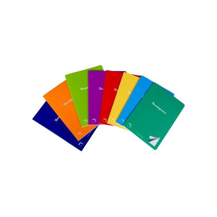 Libreta Pacsa Noventagramos A4 48 Hojas Pauta 3,5 Surtido (8 Col.) 6 unidades