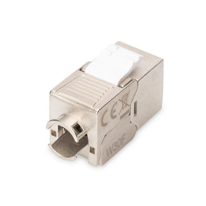Digitus CAT 6A Keystone Jack, shielded, tool free connection 4 Digitus CAT 6A Keystone Jack, shielded, tool free connection 4