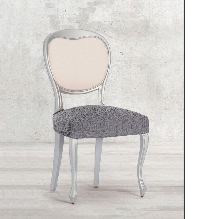 Funda para Silla Eysa TROYA Gris 50 x 5 x 50 cm 2 Unidades 5 Funda para Silla Eysa TROYA Gris 50 x 5 x 50 cm 2 Unidades 5