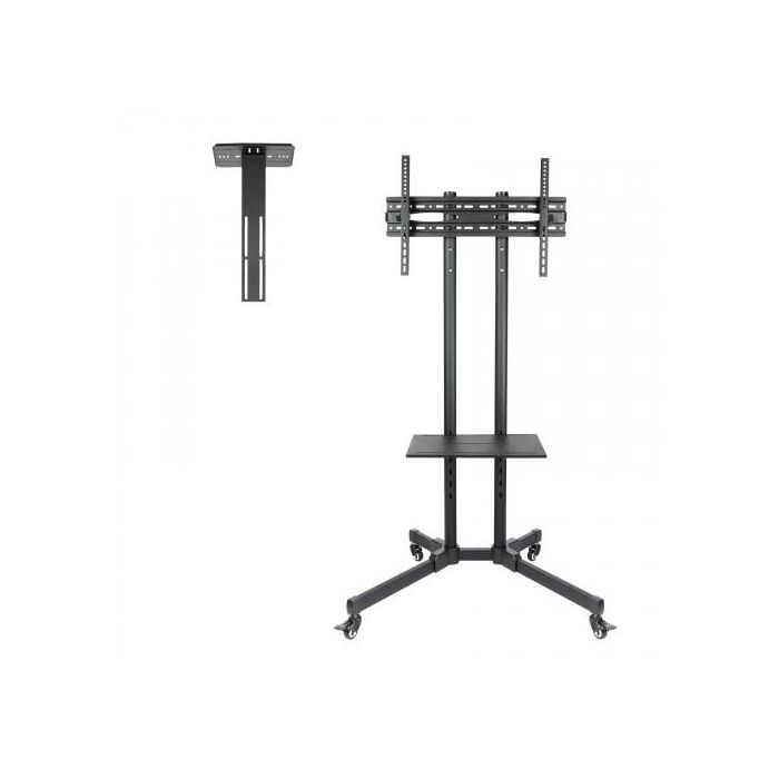 TooQ FS1470M-B Soporte de Suelo Inclinable para TV de 37-70" hasta 50kg