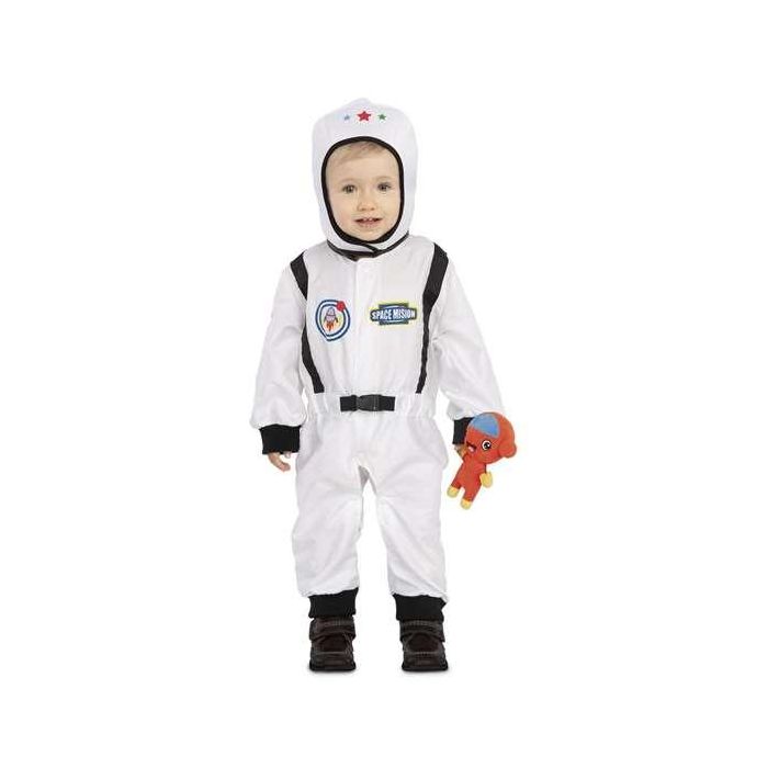 Disfraz bebe astronauta con alien 0-6 meses (mono, gorro y peluche) Disfraz bebe astronauta con alien 0-6 meses (mono, gorro y peluche)