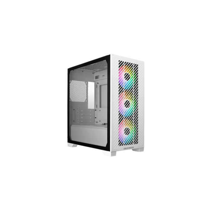 Cooler Master Elite 301 White Mini Tower Blanco E301-WGNN-S00 - Ventiladores 3x120mm, Compatibilidad ATX, ITX/micro ATX, Vidrio Templado 0 Cooler Master Elite 301 White Mini Tower Blanco E301-WGNN-S00 - Ventiladores 3x120mm, Compatibilidad ATX, ITX/micro ATX, Vidrio Templado 0