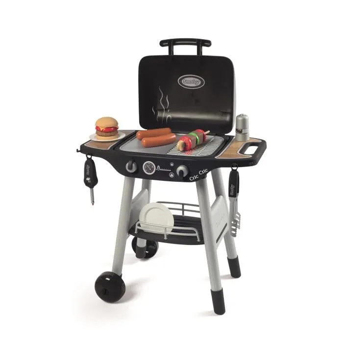 Smoby Parrilla Barbacoa Juguete con Plancha y Efectos de Sonido para Niños 1 Smoby Parrilla Barbacoa Juguete con Plancha y Efectos de Sonido para Niños 1
