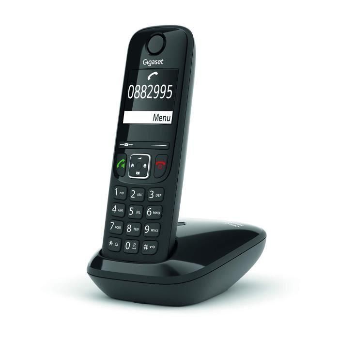 Teléfono fijo GIGASET AS690 Duo Negro 5 Teléfono fijo GIGASET AS690 Duo Negro 5