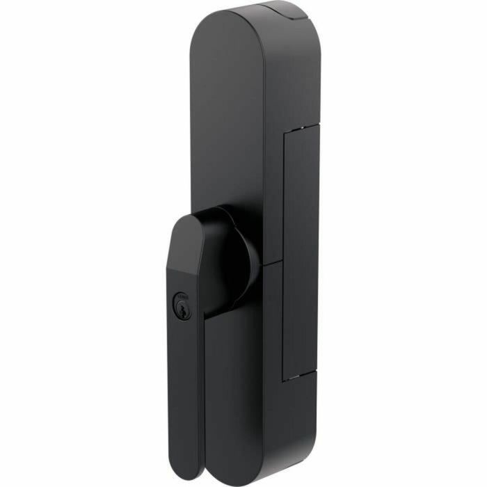 Abus FCA4100 BK Cerradura de seguridad para puerta de terraza con tecnología SmartX y sensor de alarma 3D
