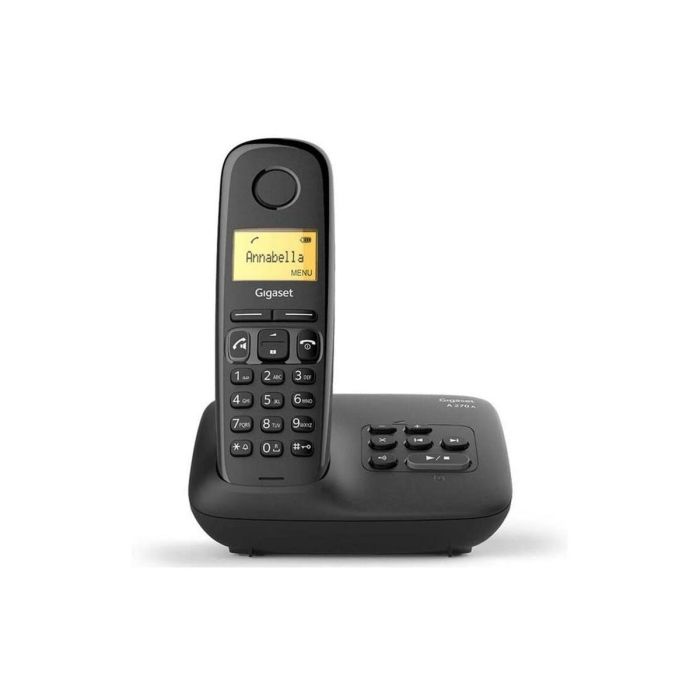 Gigaset GIGASETA270ASN A270 Teléfono Inalámbrico con Contestador Automático Negro 2 Gigaset GIGASETA270ASN A270 Teléfono Inalámbrico con Contestador Automático Negro 2