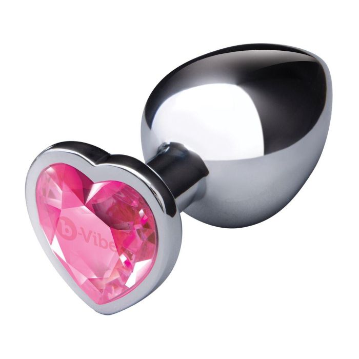 Plug Anal B-Vibe Plateado 2 Plug Anal B-Vibe Plateado 2