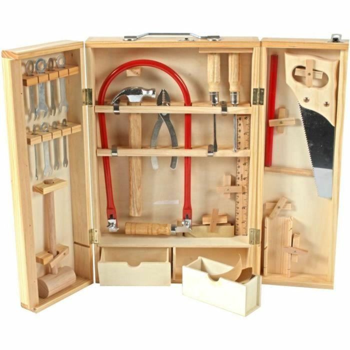 Juego de herramientas para niños Planete bois 25 Piezas 3 Juego de herramientas para niños Planete bois 25 Piezas 3