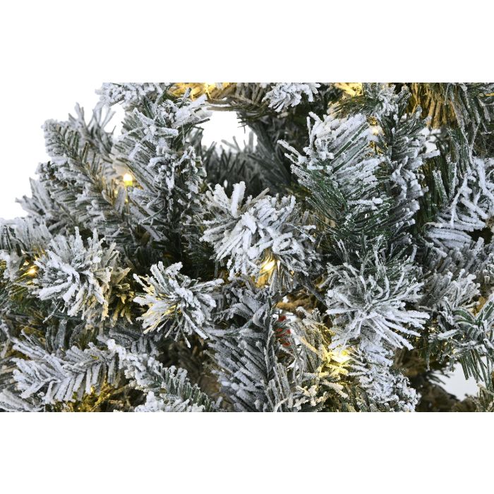 DKD Home Decor Arbol Navidad Alpina Snow Collection Verde 60 x 60 x 150 cm 2