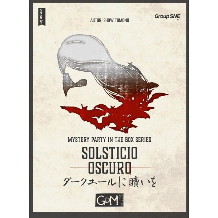 GDM Juego de Mesa Murder Mystery - Solsticio, 7-9 Jugadores, Tema Vampiros 0 GDM Juego de Mesa Murder Mystery - Solsticio, 7-9 Jugadores, Tema Vampiros 0