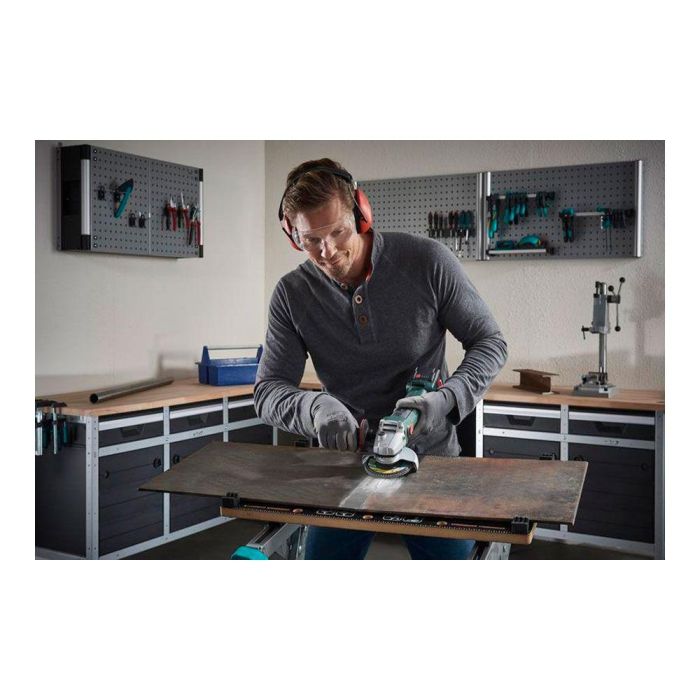 Wolfcraft GR80 Disco de Láminas Abrasivo Ø115 mm, Grano 80, Orificio 22.23 mm, Velocidad Máx. 13300 rpm Wolfcraft GR80 Disco de Láminas Abrasivo Ø115 mm, Grano 80, Orificio 22.23 mm, Velocidad Máx. 13300 rpm