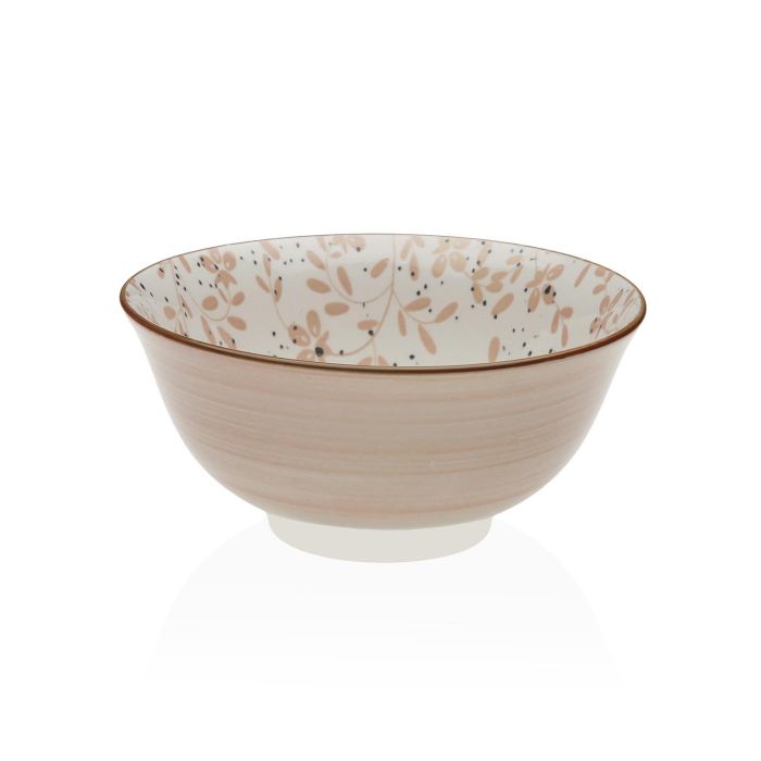 Bol Flores Beige Versa 14X8CM (6 Unidades) Bol Flores Beige Versa 14X8CM (6 Unidades)