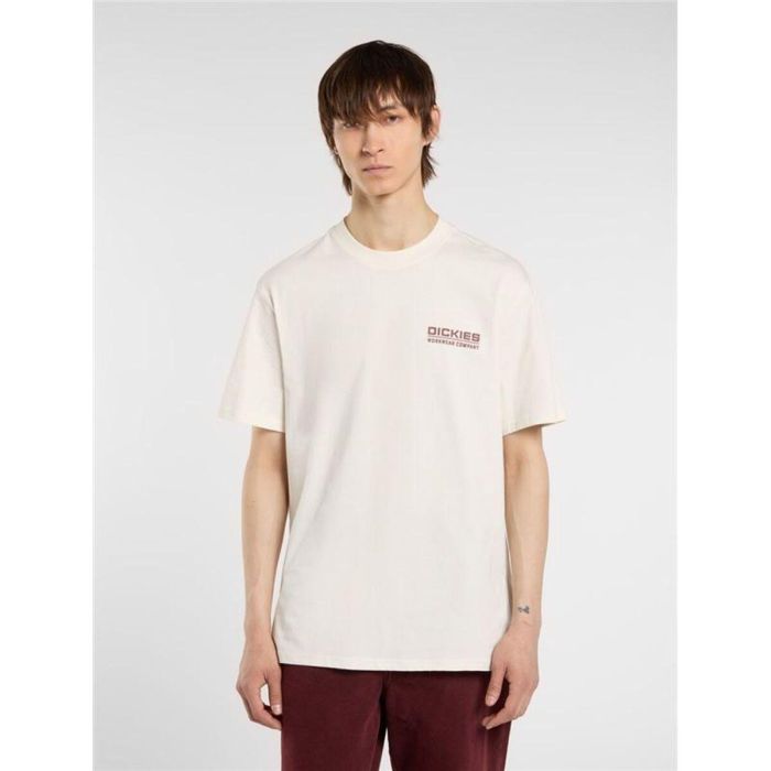 Camiseta de Manga Corta Hombre Dickies Bolivar Ss Blanco