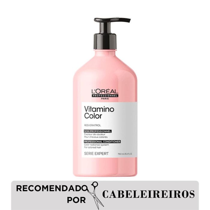 L'Oreal Acondicionador Vitamino Color 750ml Nuevo Formato Cabello Coloreado Suave Brillo Resistente 1