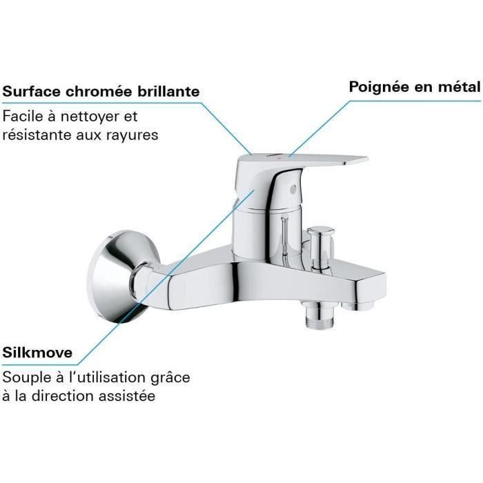 GROHE - Mezclador monomando de baño / ducha 3 GROHE - Mezclador monomando de baño / ducha 3